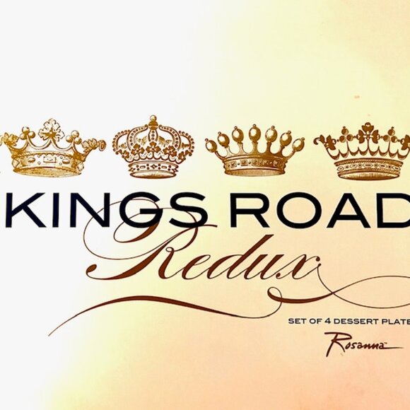 Dessert  plates by Kings Road Redux - Picture 4 of 8